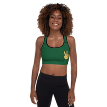 Load image into Gallery viewer, Love And Beauty &quot;Peace&quot; Sports Bra