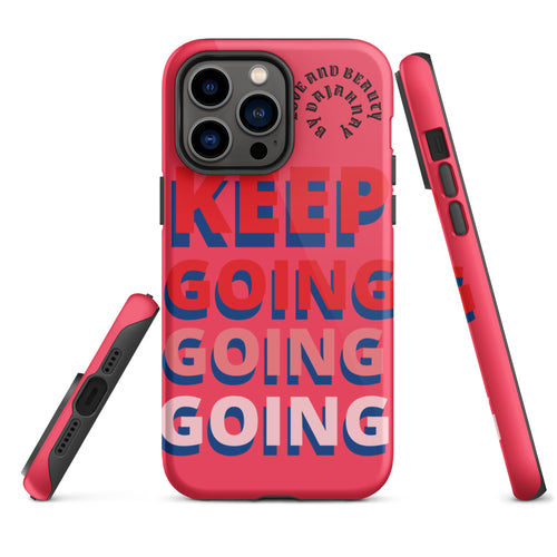 KEEP GOING iPhone case