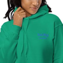 Load image into Gallery viewer, Lucky In Love Hoodie