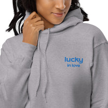 Load image into Gallery viewer, Lucky In Love Hoodie