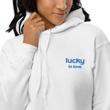 Load image into Gallery viewer, Lucky In Love Hoodie